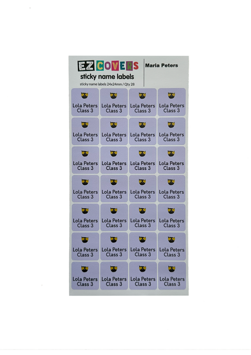 Personalised Square Labels - Own Image