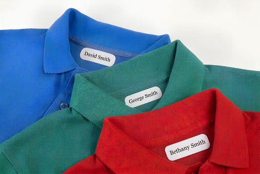Personalised Iron-on Name Labels (26 labels)