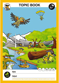 Clever Kiwi Scrapbook Size Covers